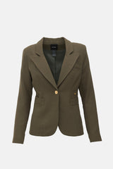 Smythe Wool Crepe Duchess Blazer