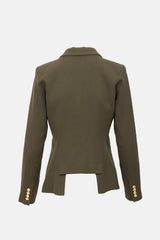 Smythe Wool Crepe Duchess Blazer