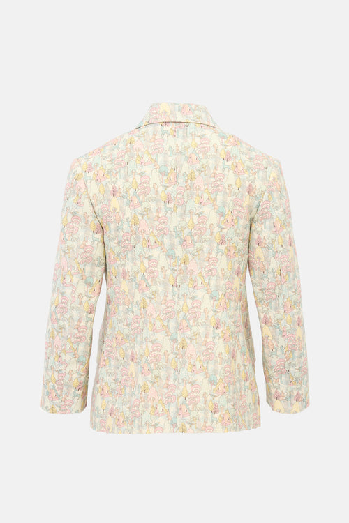Gucci X Liberty FW 2020 Printed Blazer