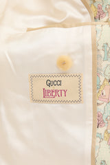 Gucci X Liberty FW 2020 Printed Blazer
