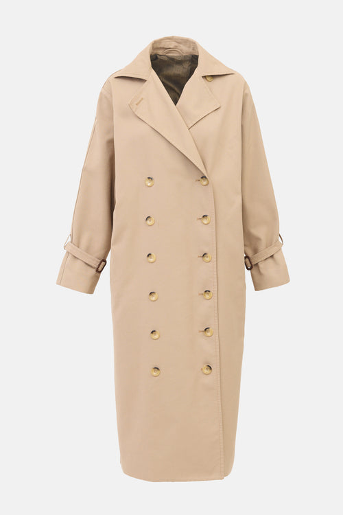 Toteme Gabardine Signature Trench Coat
