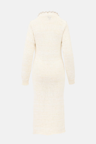 Bottega Veneta Chain Maxi Sweater Dress
