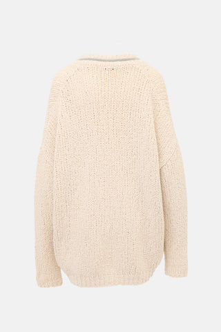 Brunello Cucinelli Wool Monili Cardigan