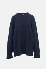 The Row Wool & Cashmere Crew Neck Sweater