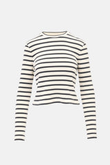 Jil Sander+ Ribbed Knit Striped Top
