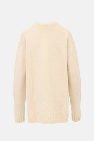 Celine Merino Wool Patch Pocket Sweater