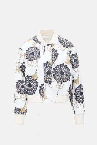 Hermès Reversible Cliquetis Aquarelle Jacket
