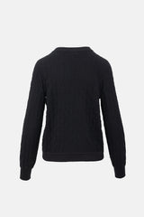 Hermès Silk & Cashmere Zip Cardigan