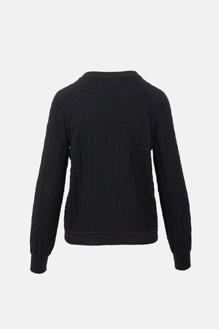 Hermès Silk & Cashmere Zip Cardigan