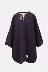 Hermès Wool & Cashmere Checked Cape