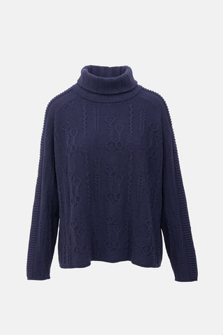 Hermès Wool Jacquard Sweater