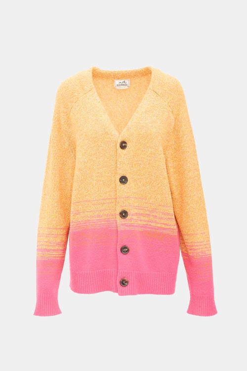 Hermès Cashmere Mouline Cardigan