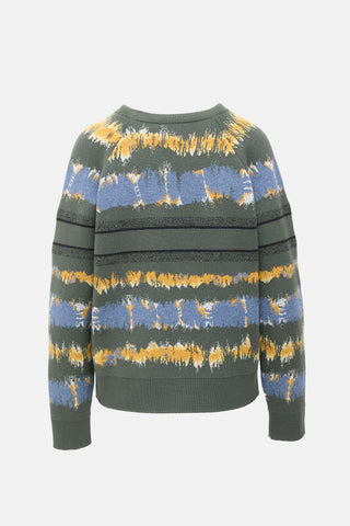 Dior Wool & Cashmere Intarsia Sweater