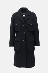 Chanel Wool Cargo Pocket Coat