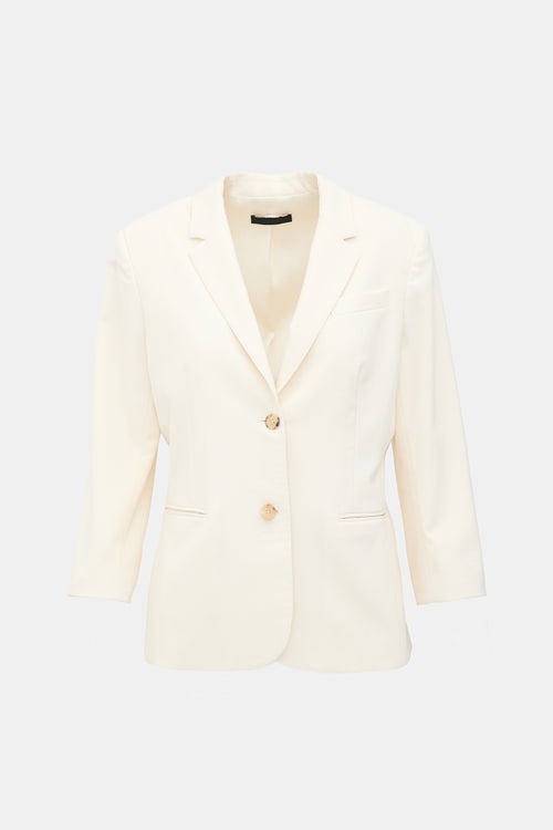 The Row Wool Two Button Blazer