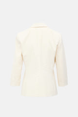 The Row Wool Two Button Blazer