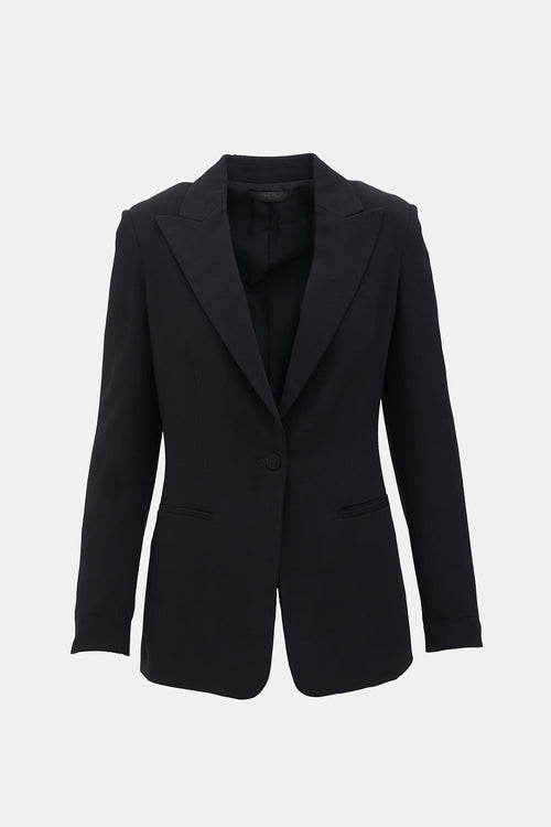 The Row One Button Blazer