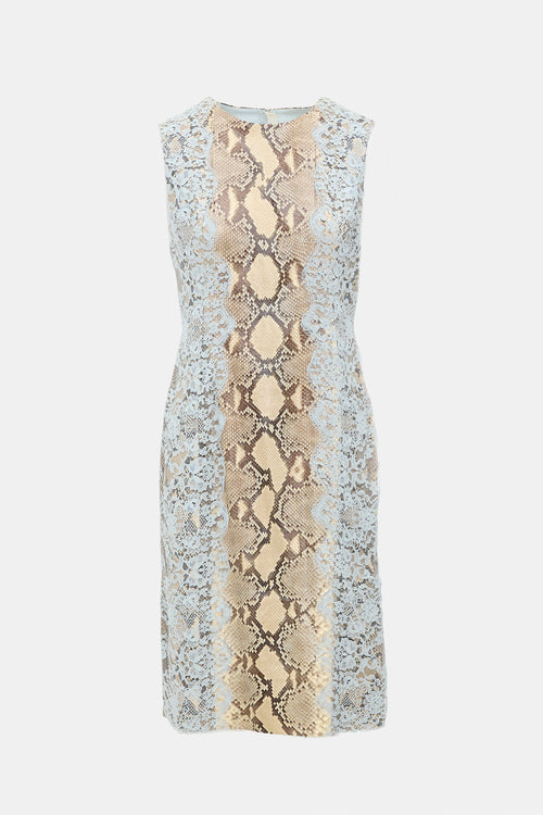 Leather & Lace Dress