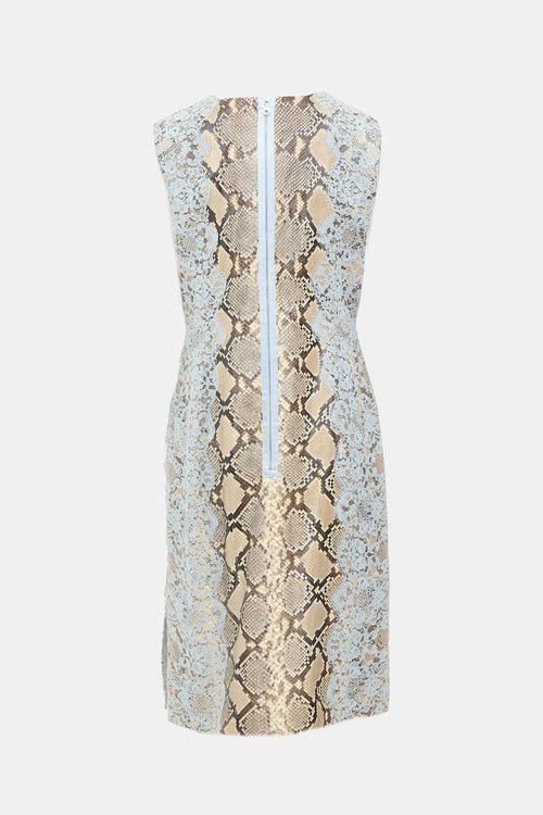 Leather & Lace Dress
