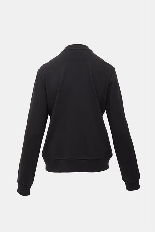 Jersey Sequin Bomber Jacket