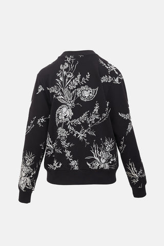 Embroidered Bomber Jacket