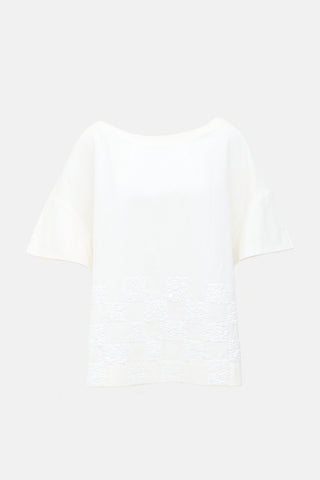Oversized Embellished Top
