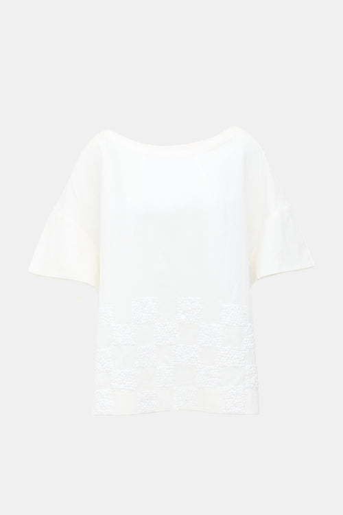 Oversized Embellished Top