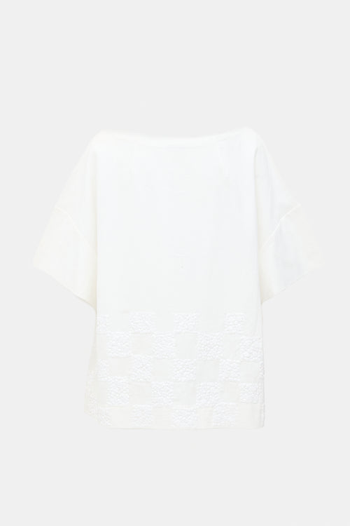 Oversized Embellished Top