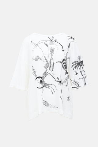 Oversized Embroidered T-Shirt
