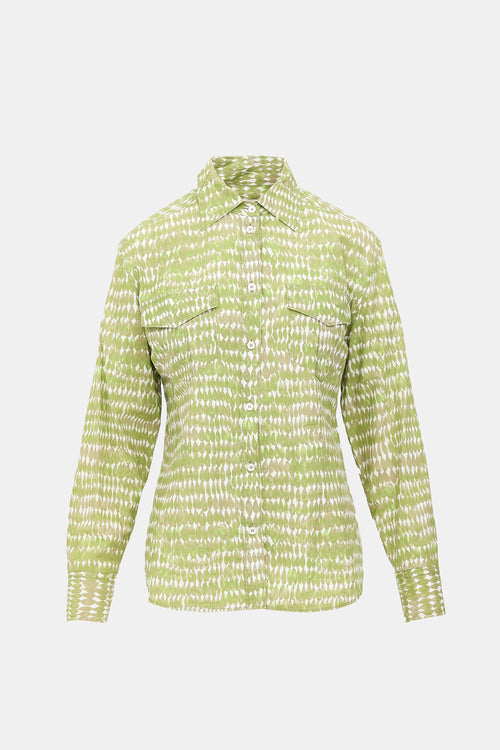 Poplin Printed Shirt