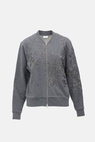 Embroidered Bomber Jacket