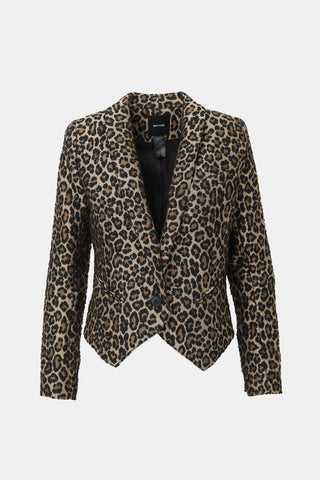 Smythe Textured Jacquard Blazer