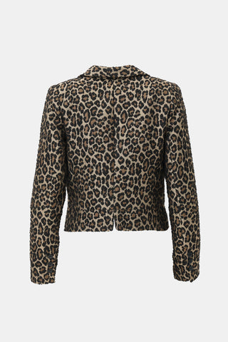 Smythe Textured Jacquard Blazer