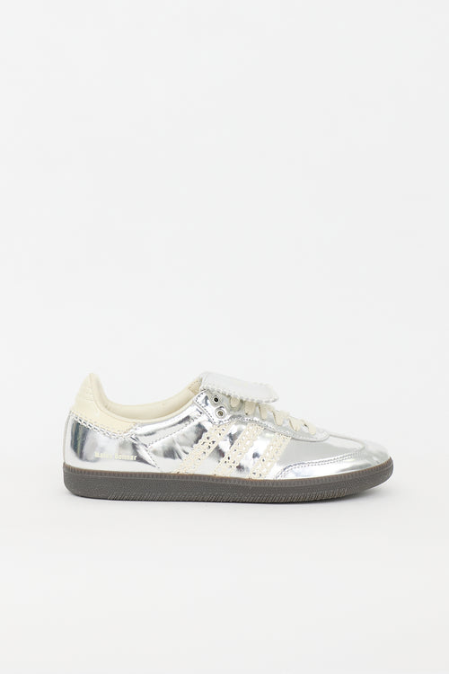 Wales Bonner X Adidas Leather Samba Sneaker