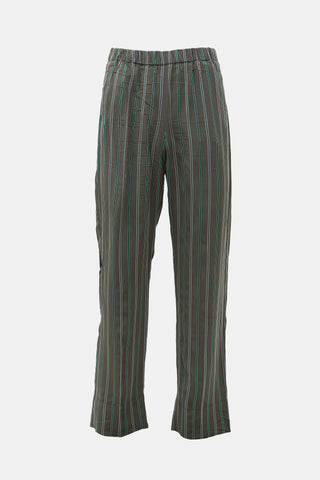 Wales Bonner FW 2020 Drawstring Striped Pant