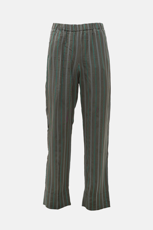 Wales Bonner FW 2020 Drawstring Striped Pant