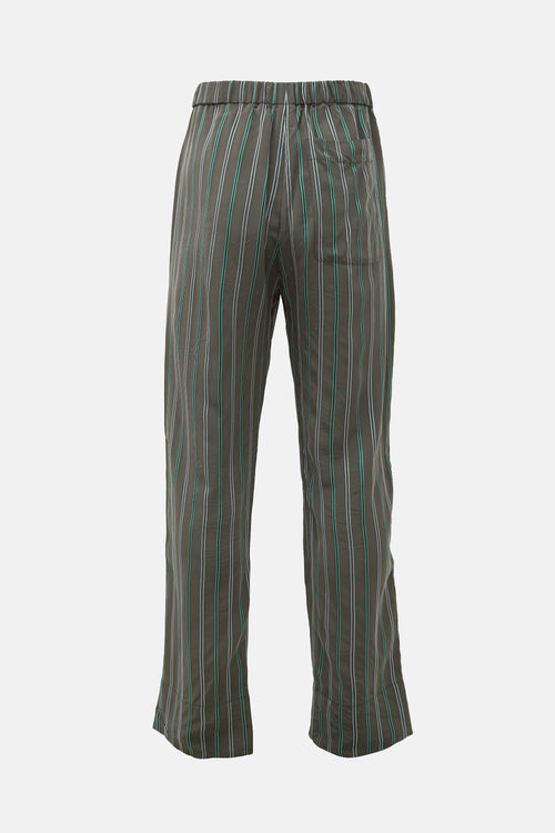 Wales Bonner FW 2020 Drawstring Striped Pant