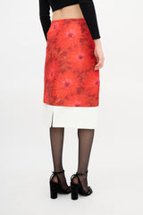 Wales Bonner Floral Layered Skirt