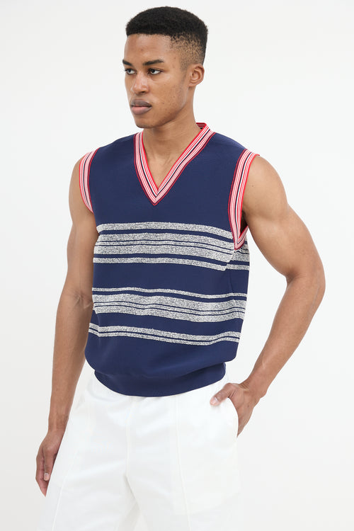 Wales Bonner Stripe Sweater Vest