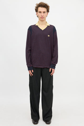 Wales Bonner Striped Sonic Polo