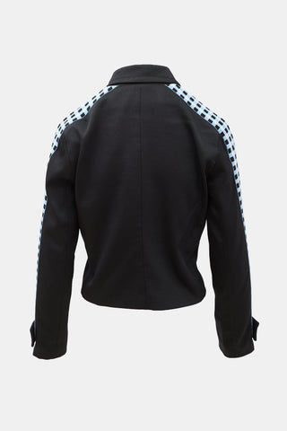 Wales Bonner Twill Cropped Jacket