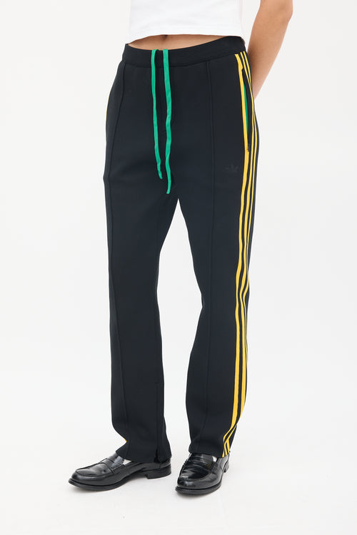 Wales Bonner X Adidas Black Knit Track Pant