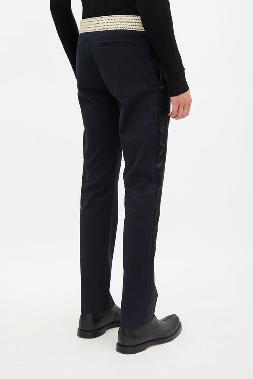 Wales Bonner Crochet Waist Tuxedo Trouser