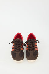 Wales Bonner X Adidas Brown & Orange Knit SL72 Sneaker