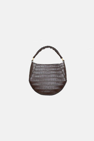 Embossed Faux Leather Bag