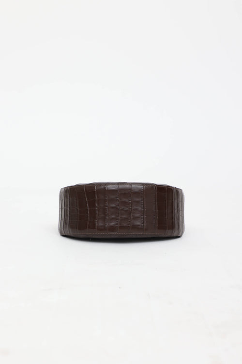 Embossed Faux Leather Bag