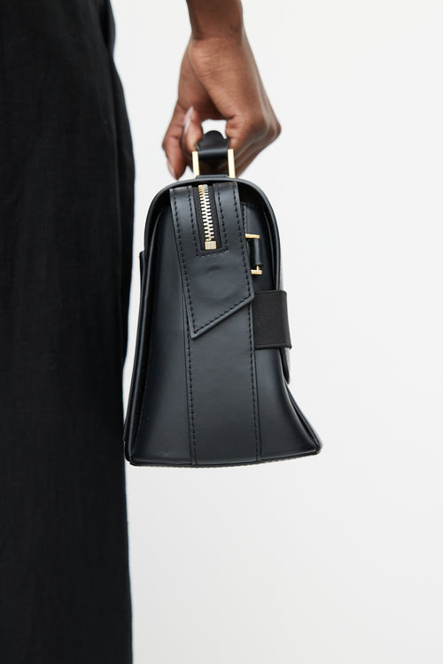 Want Les Essentiels Black Dyce Leather Bag