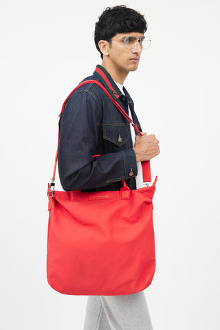 Want Les Essentiels Red Top Handle Tote Bag
