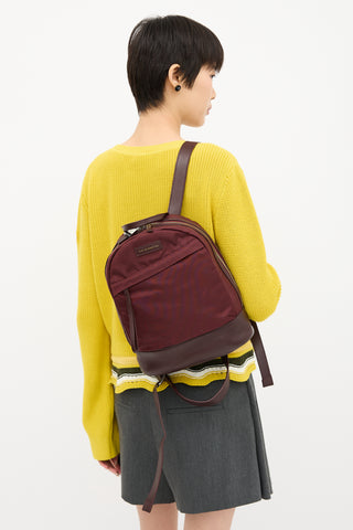 Want Les Essentiels Leather & Nylon Kastrup Backpack