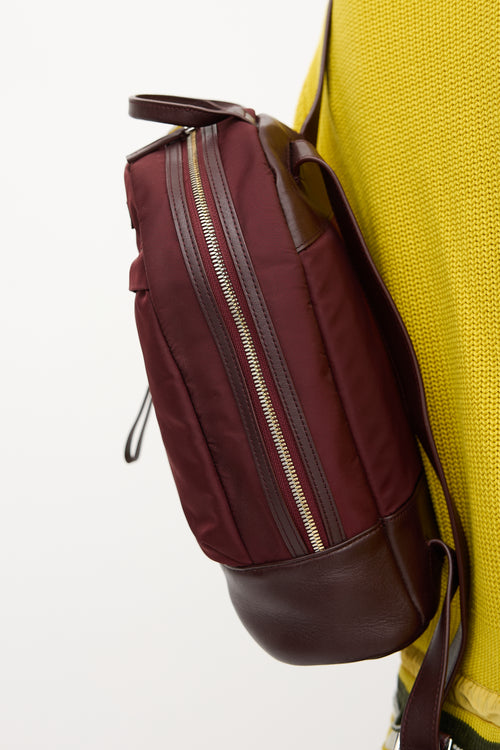 Want Les Essentiels Leather & Nylon Kastrup Backpack